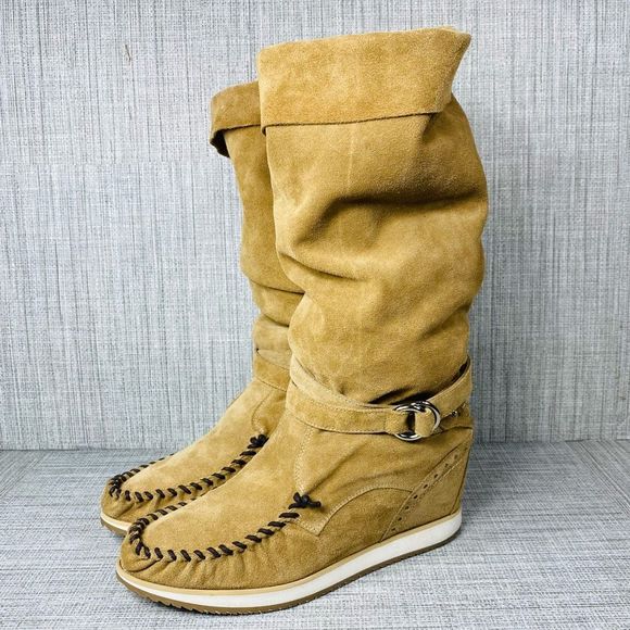 Modern Vice Shoes - Modern Vice Roma Italia Suede Leather Boots 9